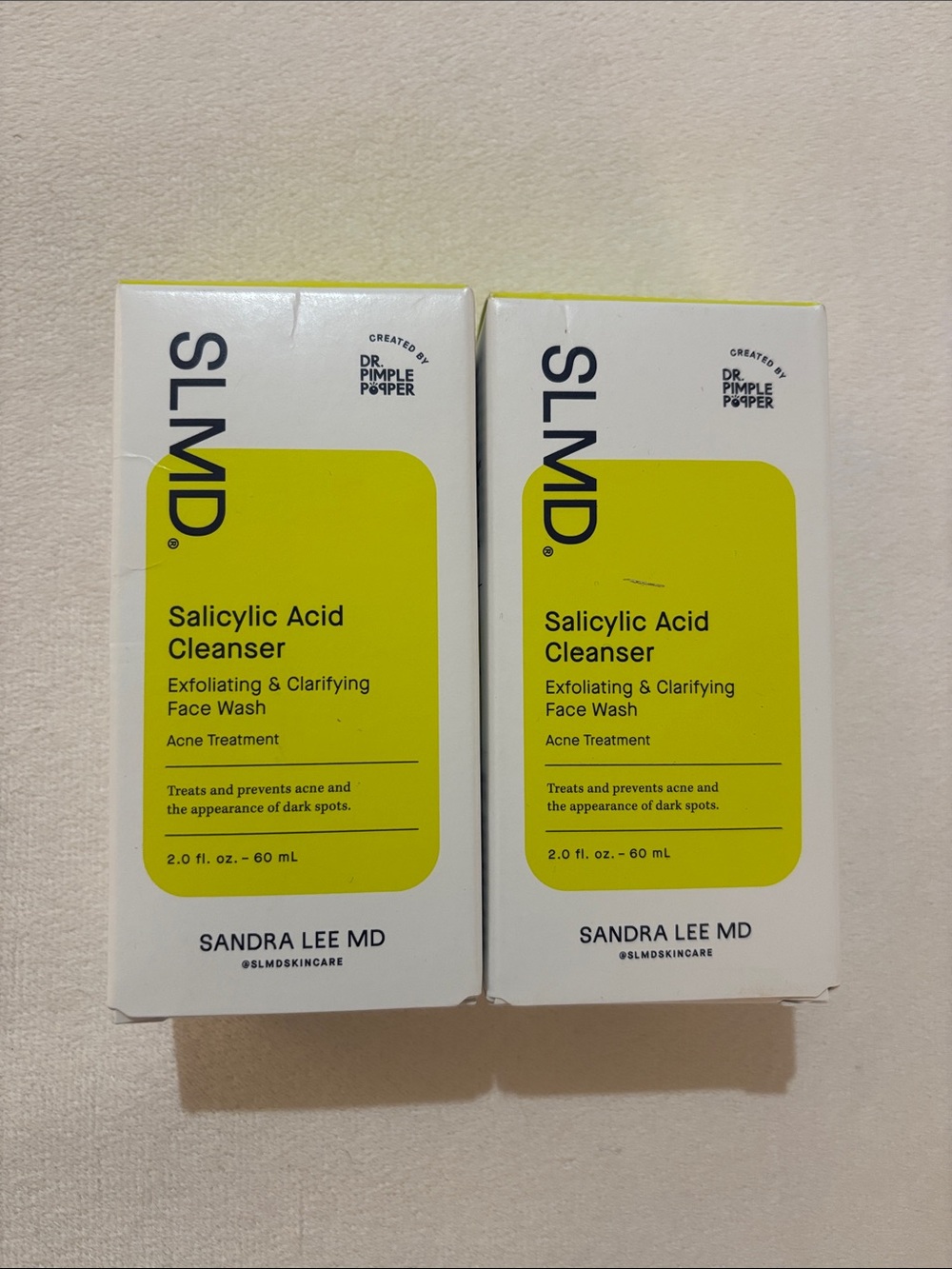 SLMD Salicylic Acid Cleanser by — Yellow Clarifying Face Wash